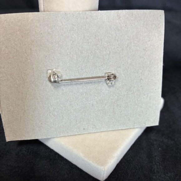 Brooch Pin  - nativity with blue and diamond rhinestones. - Picture 2 of 3